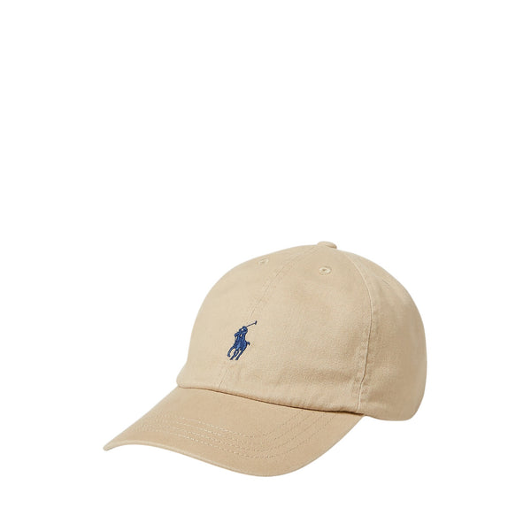 Cappello khaki con visiera e logo per neonato e bambino Ralph Lauren Kids 322552489002 CLASSIC KHAKI 