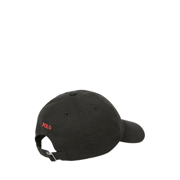 Cappello nero con visiera e logo per neonato e bambino Ralph Lauren Kids 322552489005 BLACK 