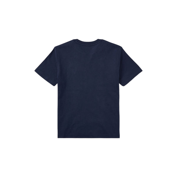T-shirt blu con logo per neonato e bambino Ralph Lauren Kids 322832904037 CRUISE NAVY 