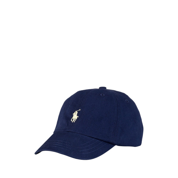 Cappello blu con visiera e logo per bambino Ralph Lauren Kids 323552489004 NEWPORT NAVY 