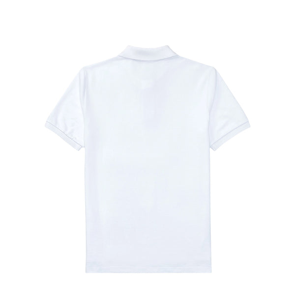 Polo bianca con logo per bambino Ralph Lauren Kids 323603252004 WHITE 