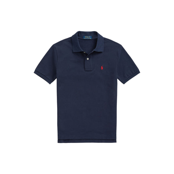 Polo blu con logo per bambino Ralph Lauren Kids 323603252005 REFINED NAVY 