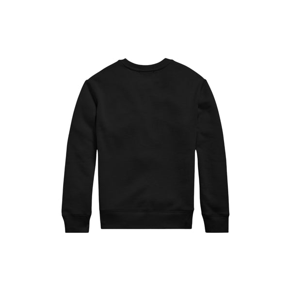 Felpa nera con logo per bambino Ralph Lauren Kids 323772102004 BLACK 