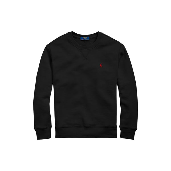Felpa nera con logo per bambino Ralph Lauren Kids 323772102004 BLACK 