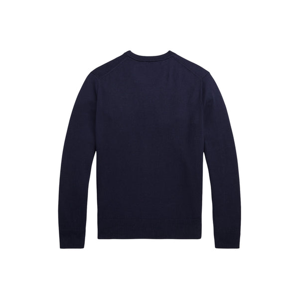 Maglia blu con logo per bambino Ralph Lauren Kids 323799887031 NAVY 
