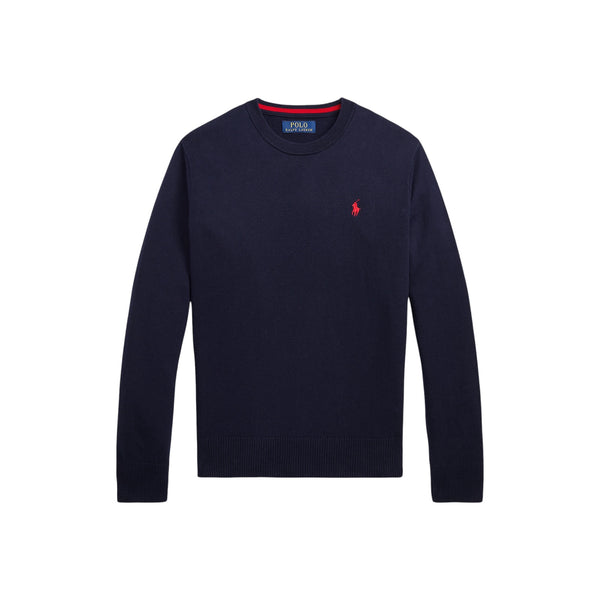 Maglia blu con logo per bambino Ralph Lauren Kids 323799887031 NAVY 