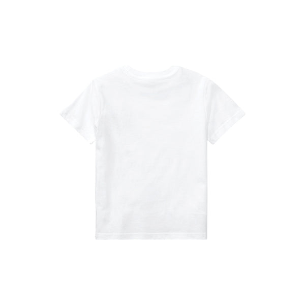 T-shirt bianca con logo per bambino Ralph Lauren Kids 323832904035 WHITE 