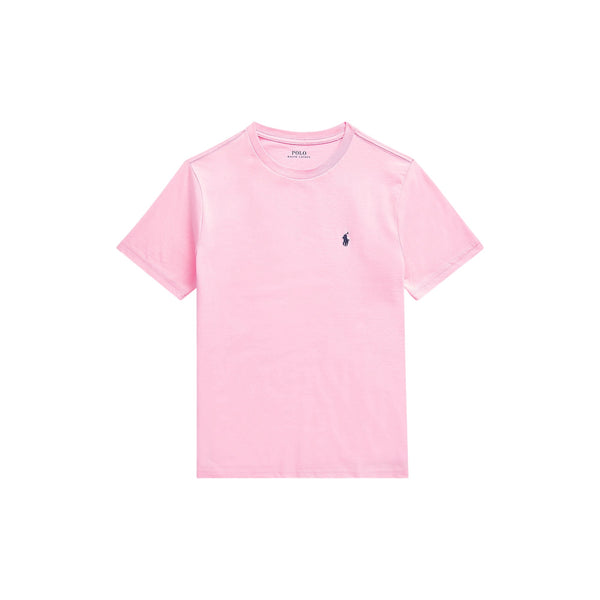 T-shirt rosa con logo per bambino Ralph Lauren Kids 323832904040 CARMEL PINK 