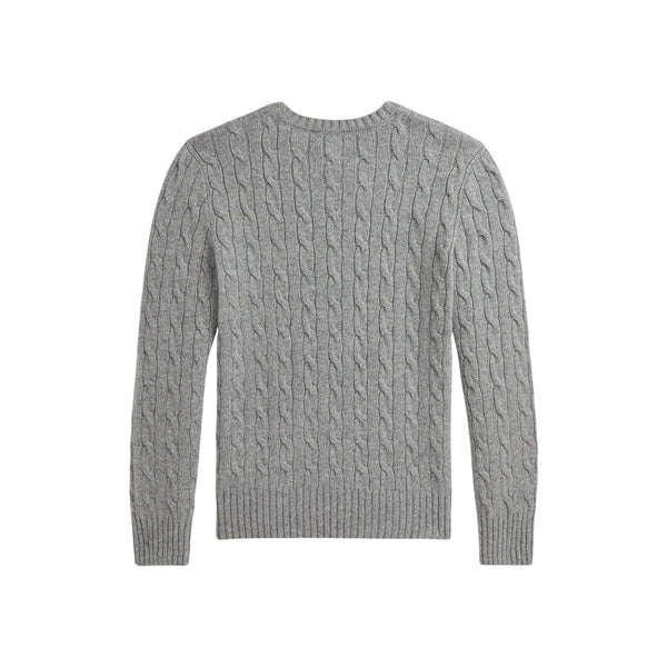 Maglia grigia a trecce per bambino Ralph Lauren Kids 323877728004 GREY 