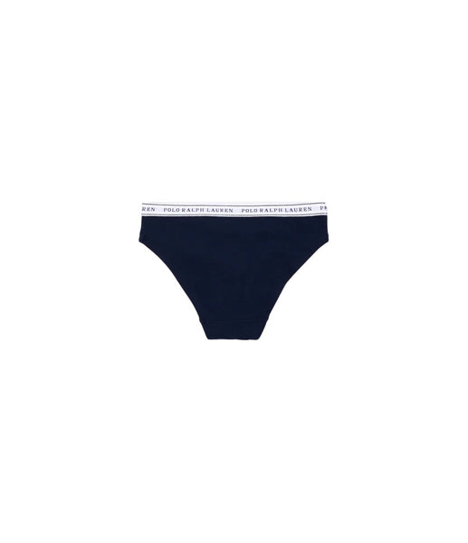 Set 2 slip con grigio e blu per bambina Ralph Lauren Kids 4P5039 BK9 
