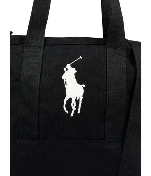 Borsa nera con logo per bambina Ralph Lauren Kids 9AR023 GAZ 