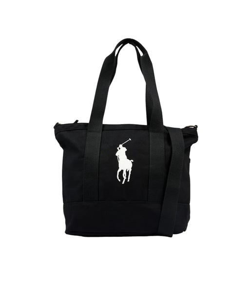 Borsa nera con logo per bambina Ralph Lauren Kids 9AR023 GAZ 