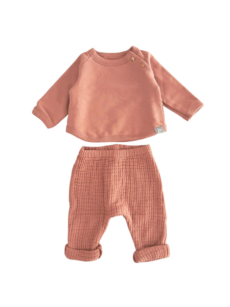 Completo rosa per neonata Snug 934AK6W021G50 0026 