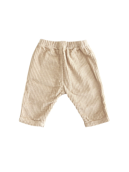 Pantalone beige in velluto a coste per neonata Snug 934AV6W043R78 0013 