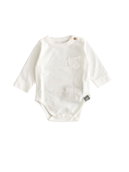 Body bianco per neonato Snug 934AX6W072G21 0011 