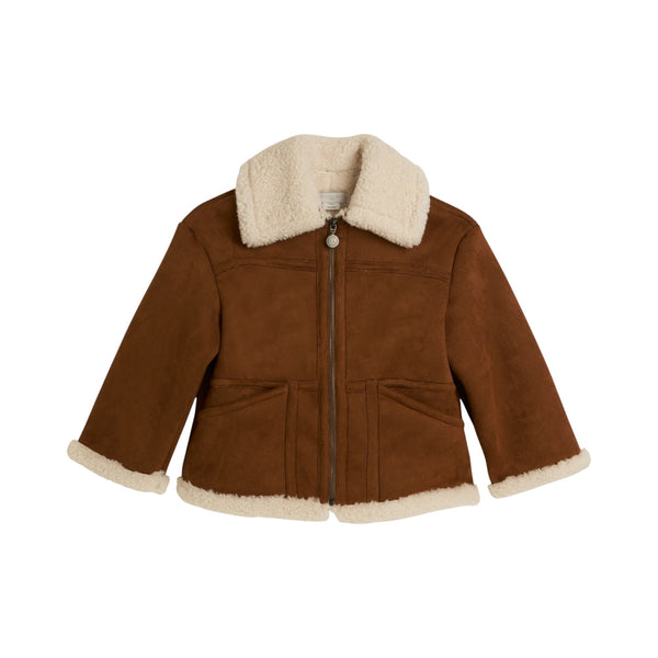 Montone tabacco per bambina Stella McCartney kids TZ2C67-Z4056 307 