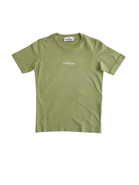 T-shirt verde salvia per bambino Stone Island L2S162100006 S0510 V0055 