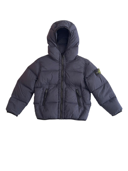 Giubbino blu notte per bambini Stone Island L2S164100004 S0028 V0020 