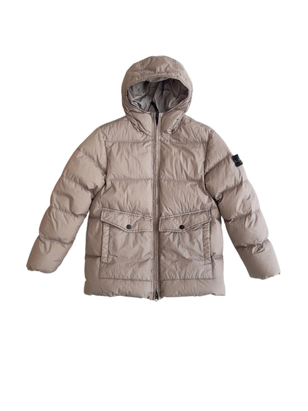 Piumino tortora per bambini Stone Island L2S164100012 S0A23 V0064 