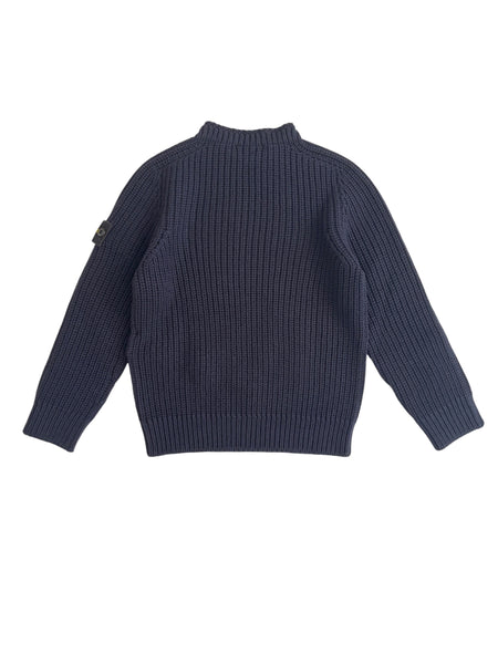 Maglia blu notte per bambini Stone Island L2S165100007 S0M21 V0020 