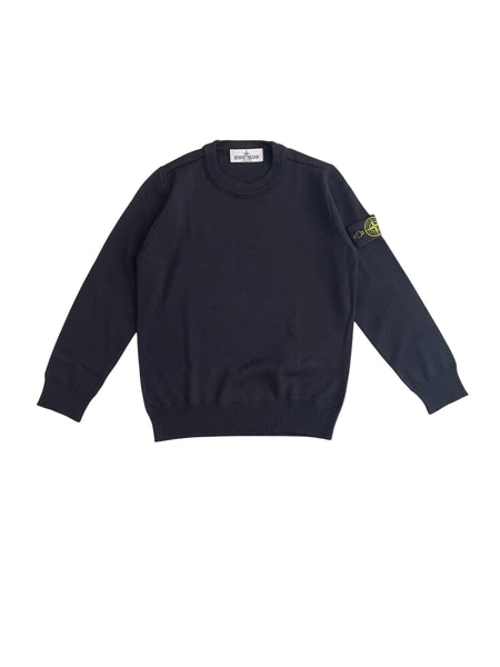 Maglia nera per bambini Stone Island L2S165100009 S0C04 V0029 