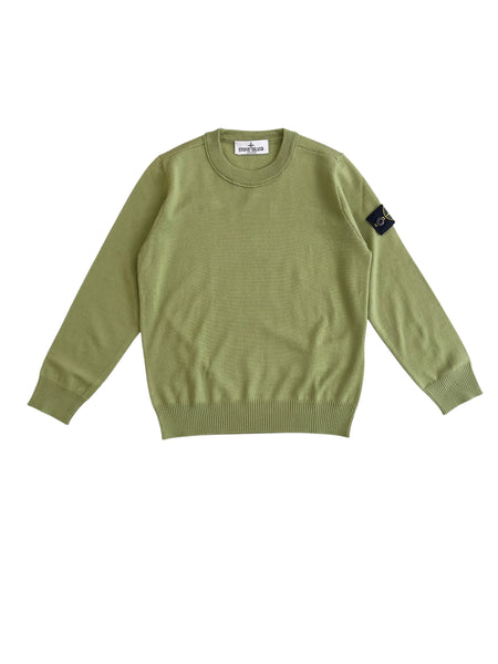 Maglia verde pino per bambini Stone Island L2S165100009 S0C04 V0055 
