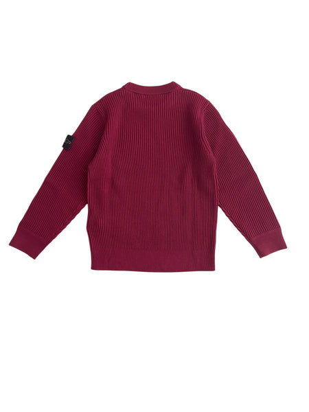 Maglia bordeaux per bambini Stone Island L2S165100010 S0C02 V0014 