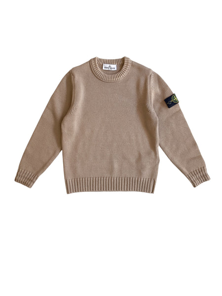 Maglia tortora per bambini Stone Island L2S165100019 S01A2 V0068 