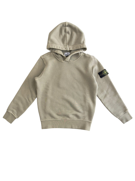 Felpa verde oliva con logo per bambino Stone Island L2S166100008 S0425 V0168 