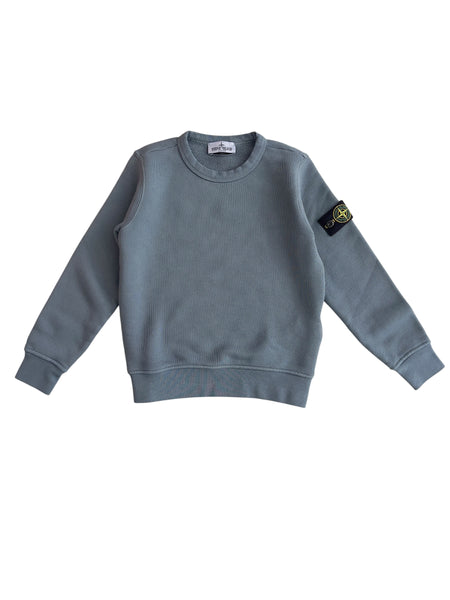 Felpa blu cadetto per bambino Stone Island L2S166100009 S0425 V014B 