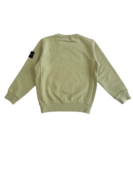 Felpa verde chiaro per neonato e bambino Stone Island L2S16610001 S0A20 V0055 