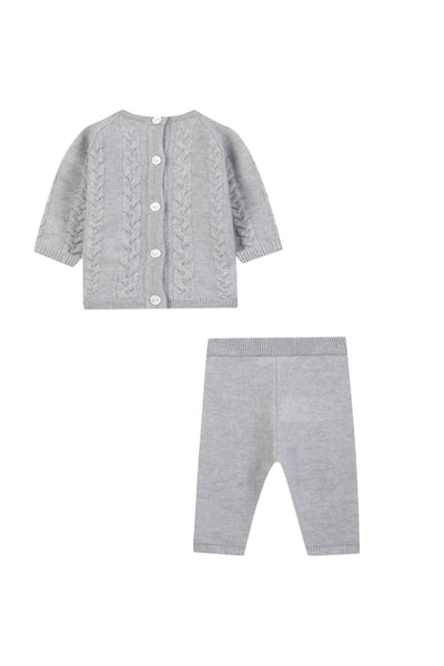 Completo maglia + pantalone per neonati Tartine et Chocolat CD36030-2026H GRIS CHINE 