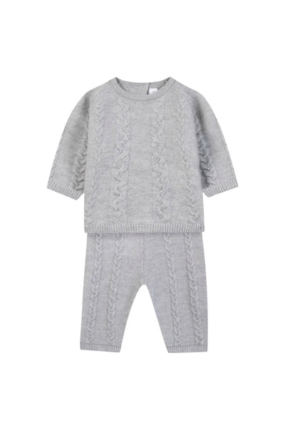 Completo maglia + pantalone per neonati Tartine et Chocolat CD36030-2026H GRIS CHINE 