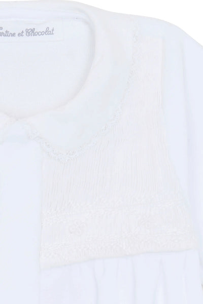 Tutina bianco latte per neonata Tartine et Chocolat CD54080-0126H BLANC 