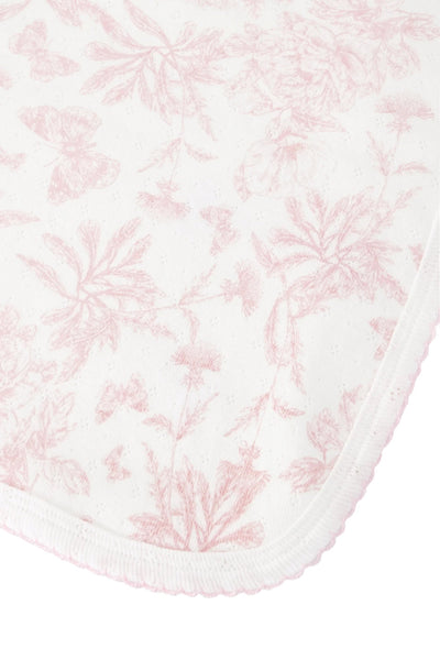 Copertina bianco e rosa per neonata Tartine et Chocolat CD74020-3326H BLUSH 