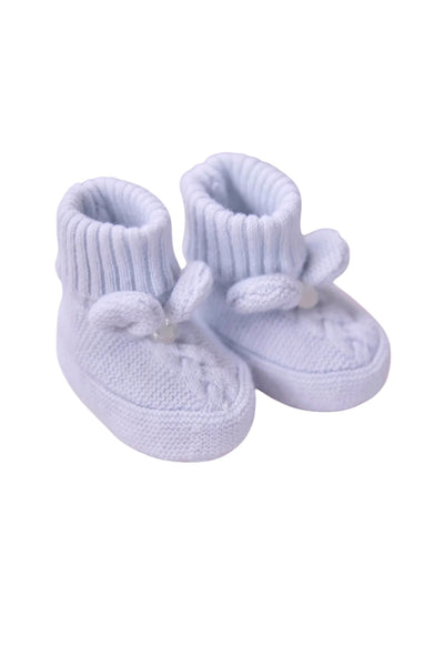 Pantofole nascita celeste per neonato Tartine et Chocolat CD89020-4126H BLUE CIEL 