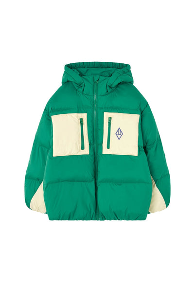 Giubbino verde e bianco per bambino The Animals Observatory F26166 118LA 