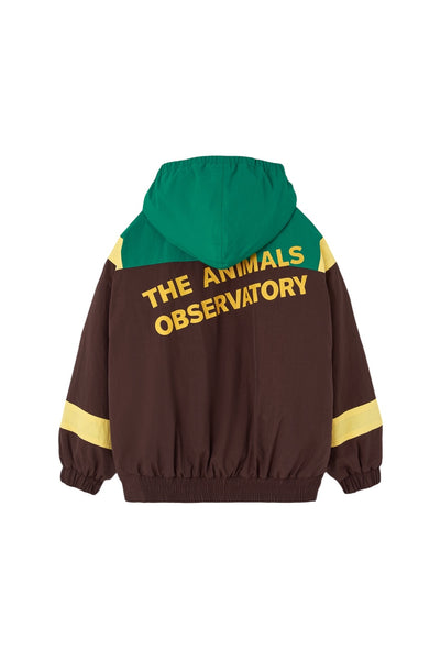 Giubbino giallo, marrone e verde per bambino The Animals Observatory F26169 116EN 