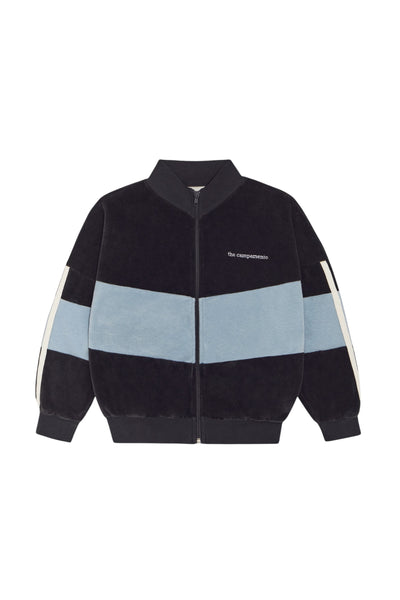Felpa grafite e celeste per bambino The Campamento TC-AW26-66 GREY 