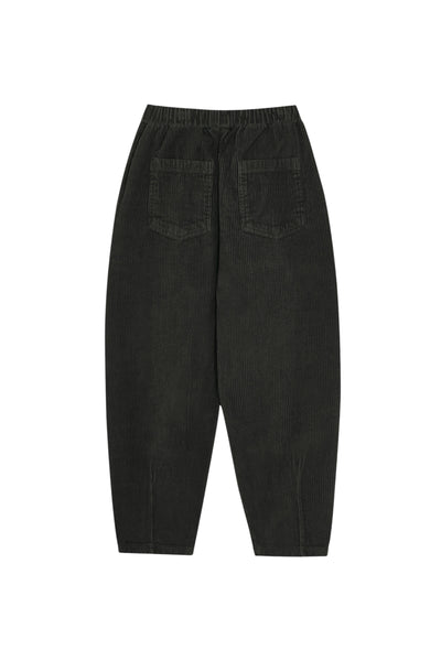 Pantalone a costine grafite per bambino The Campamento TC-AW26-93 GREY 