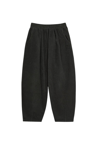 Pantalone a costine grafite per bambino The Campamento TC-AW26-93 GREY 