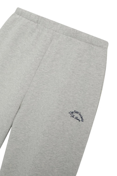 Pantaloni in felpa grigi con logo per bambini The New Society MOCHI TEEN JOGGING LIGHT GREY 