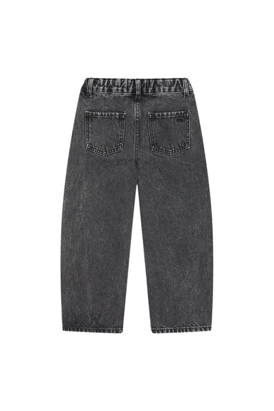 Jeans in denim nero per bambini The New Society TNS DENM TWIST MOONLESS 