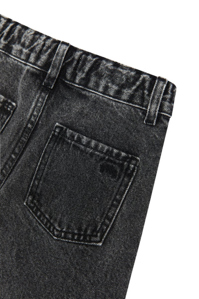 Jeans in denim nero per bambini The New Society TNS DENM TWIST MOONLESS 