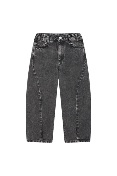 Jeans in denim nero per bambini The New Society TNS DENM TWIST MOONLESS 