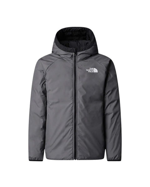 Piumino reversibile nero con logo per bambini The North Face NF0A88TWWOO1 WOO1 