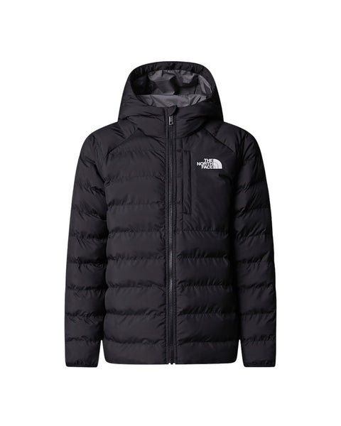 Piumino reversibile nero con logo per bambini The North Face NF0A88TWWOO1 WOO1 