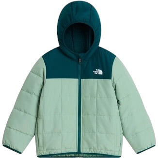 Piumino verde reversibile con logo per neonato e bambino The North Face NF0A88VHSHE1 SHE1 