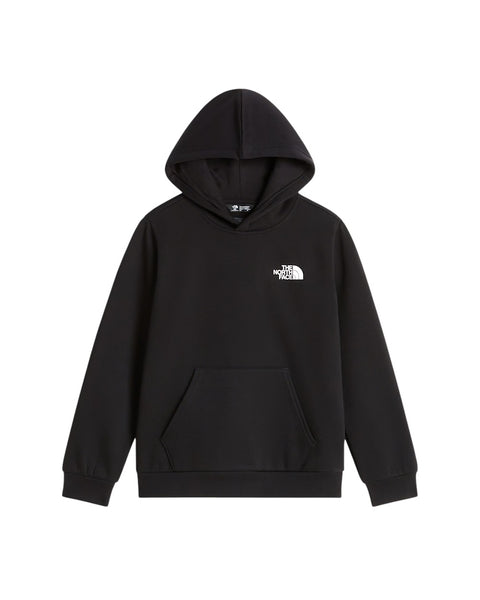 Felpa nera con logo per bambini The North Face NF0A8CV5JK31 JK31 
