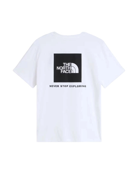 T-shirt bianca con logo per bambini The North Face NF0A8CVAFN41 FN41 